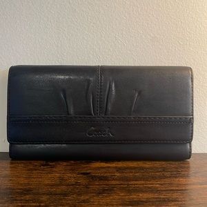 Sale Today! Coach Black Leather Wallet